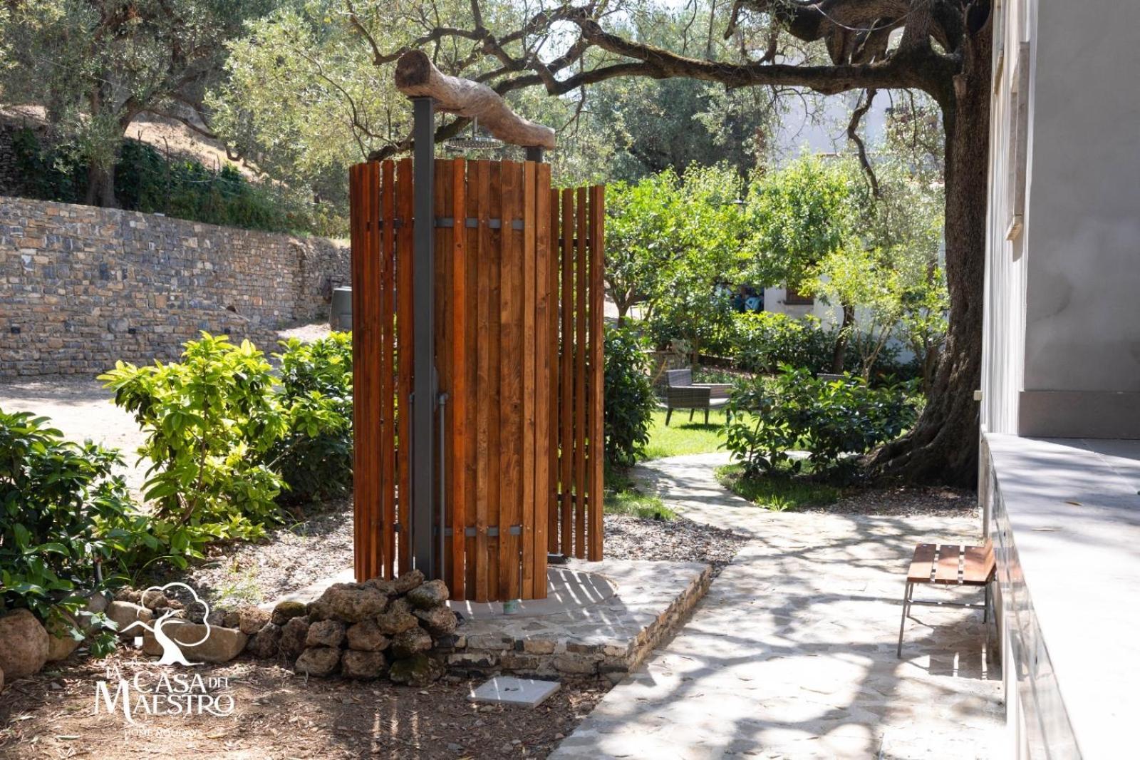La Casa Del Maestro Attico Lägenhet Pisciotta Exteriör bild
