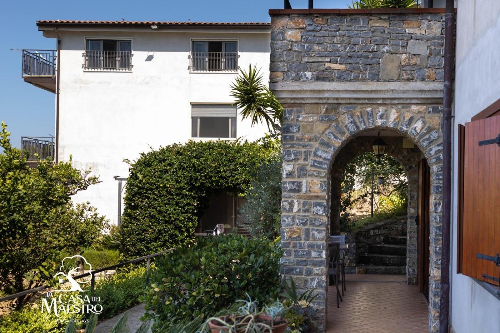 La Casa Del Maestro Attico Lägenhet Pisciotta Exteriör bild