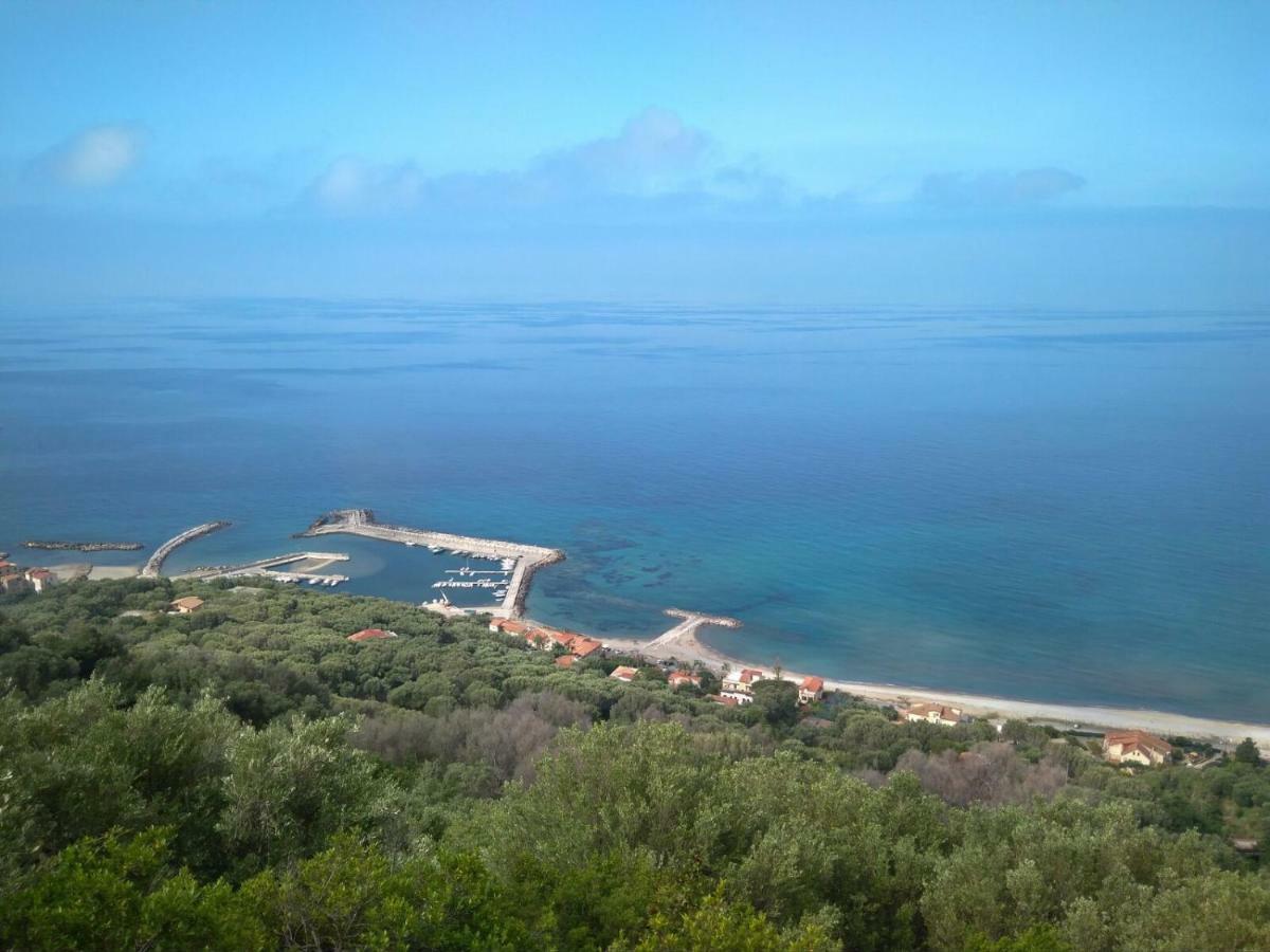 La Casa Del Maestro Attico Lägenhet Pisciotta Exteriör bild