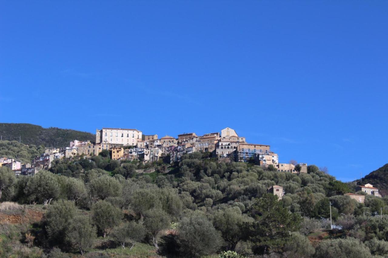 La Casa Del Maestro Attico Lägenhet Pisciotta Exteriör bild